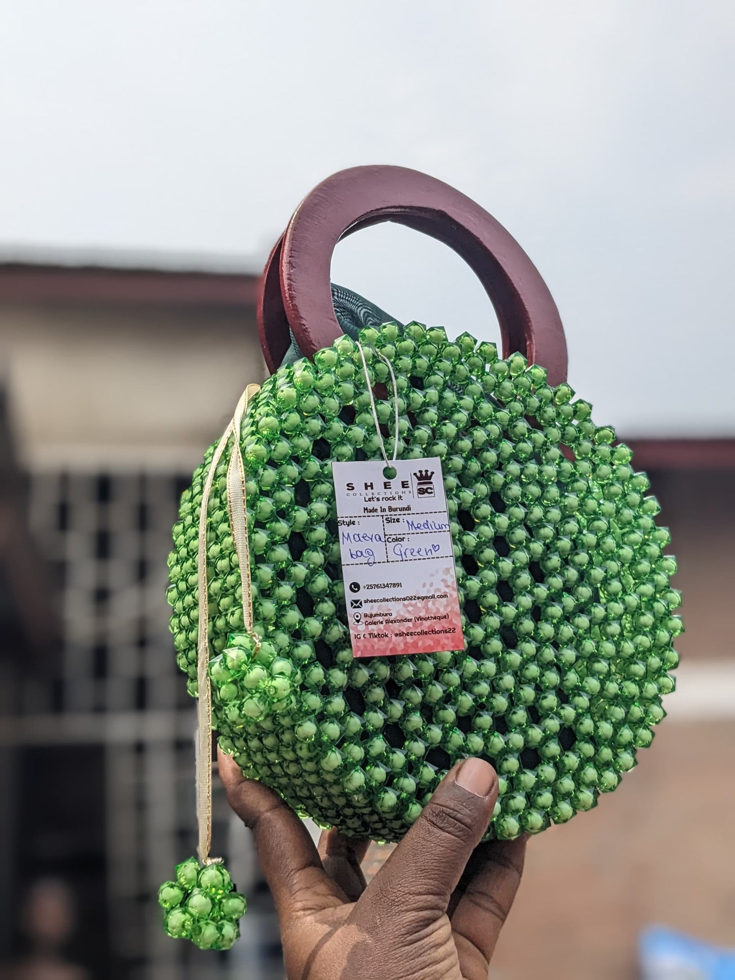 Sac à main avec poignet élégant