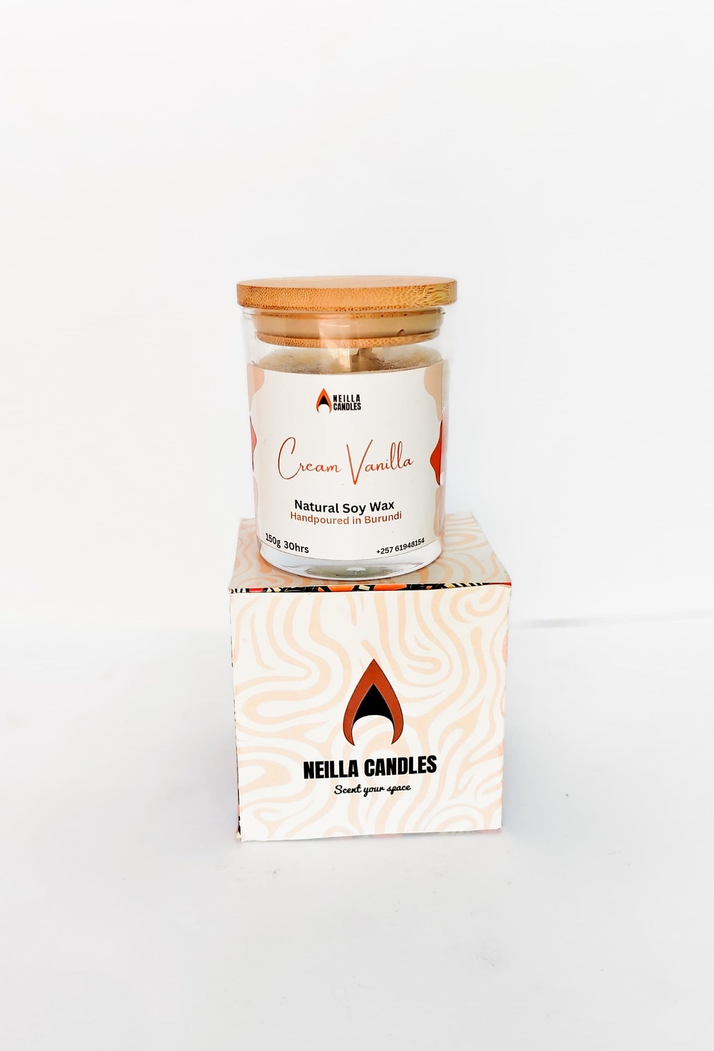 Cream vanilla Bougie parfumée