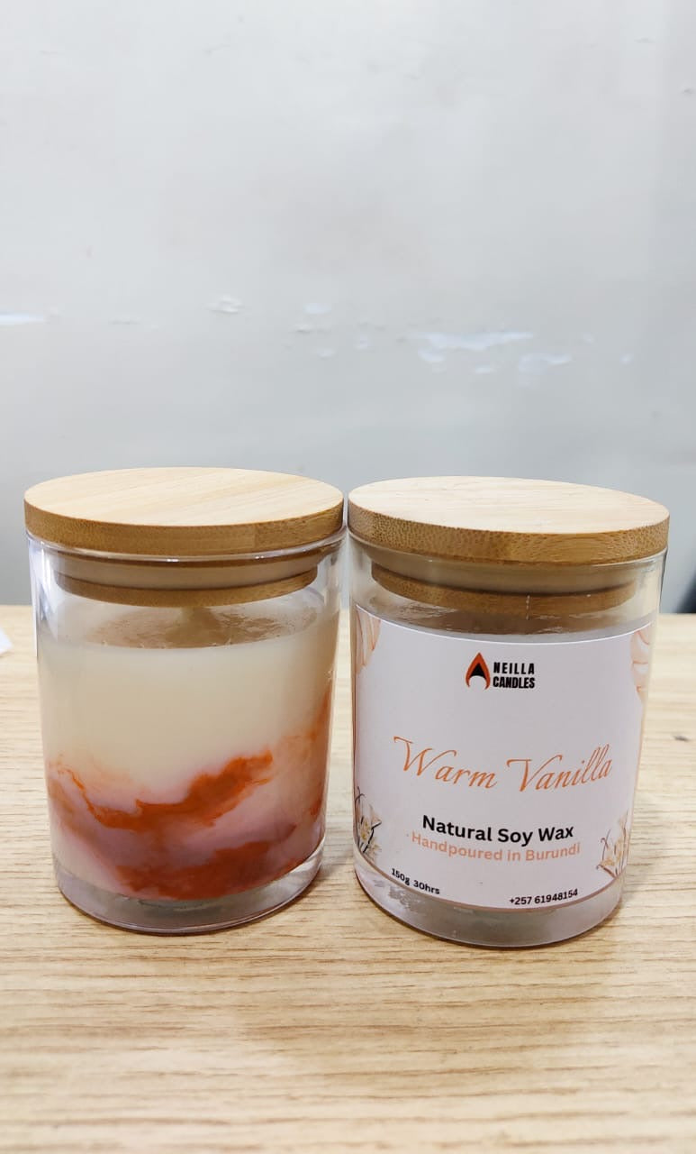 Warm vanilla Bougie parfumée