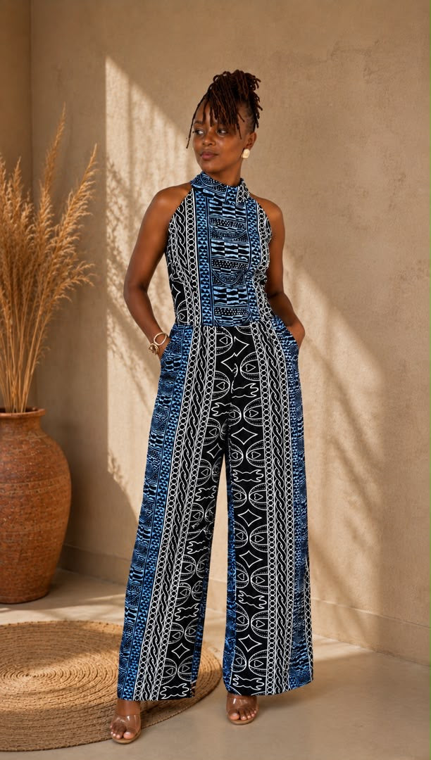 Combinaison Pantalon Ample & Elégant