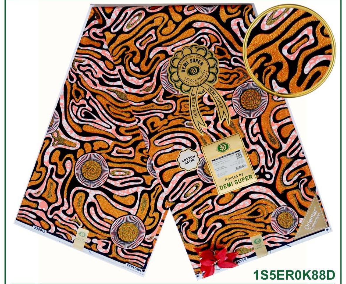Pagne africain demi super