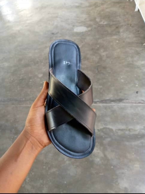 Sandales à lanières en cuir pour Homme