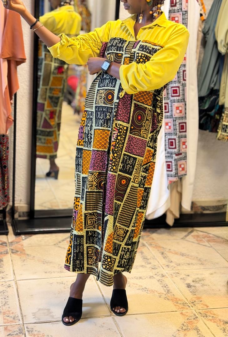 Robe Longue à manches