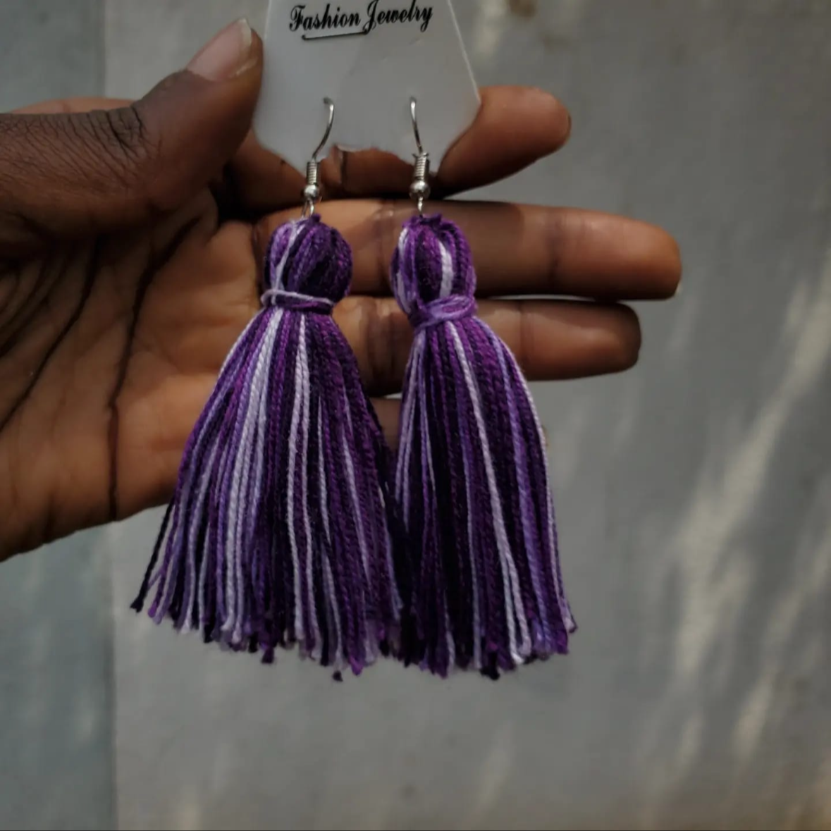 Boucles d'oreilles Couleur duo