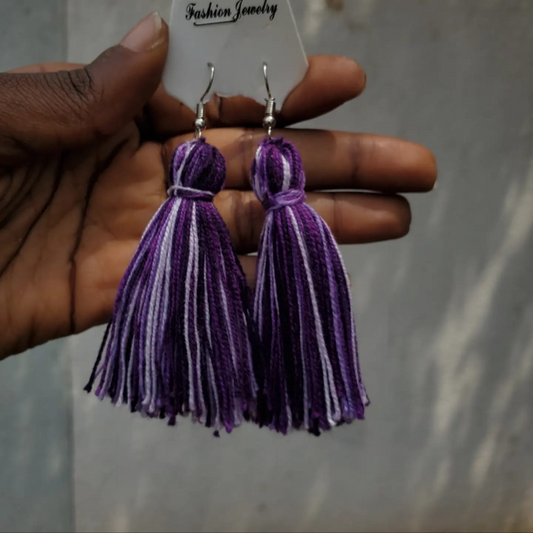 Boucles d'oreilles Couleur duo