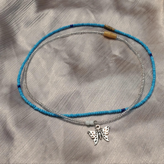 Duo collier papillon