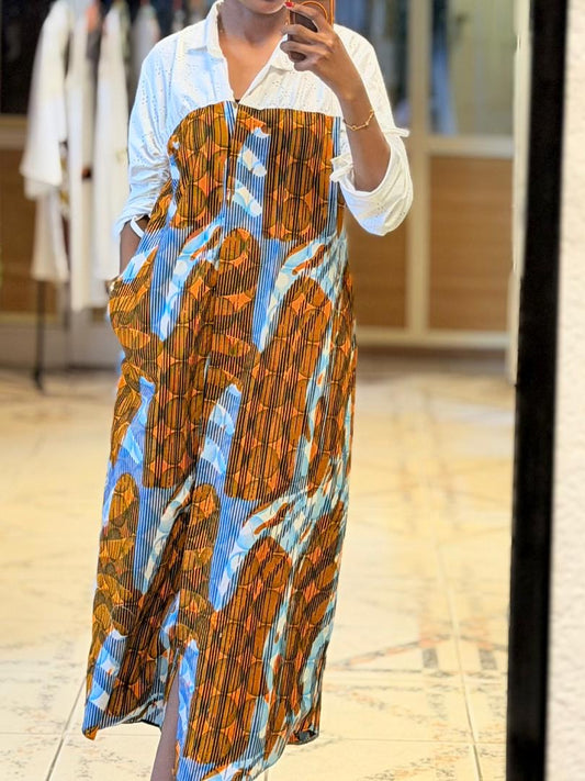 Robe Longue à manches