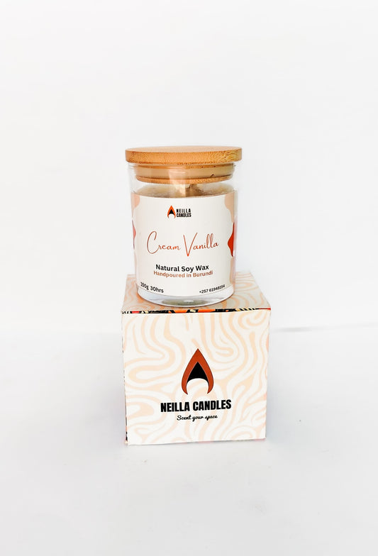 Cream vanilla Bougie parfumée