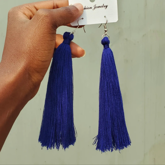 Boucles d'oreilles élégantes uni couleur