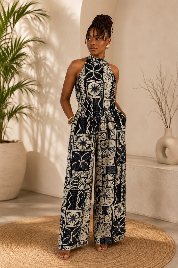 Combinaison Pantalon Ample & Elégant