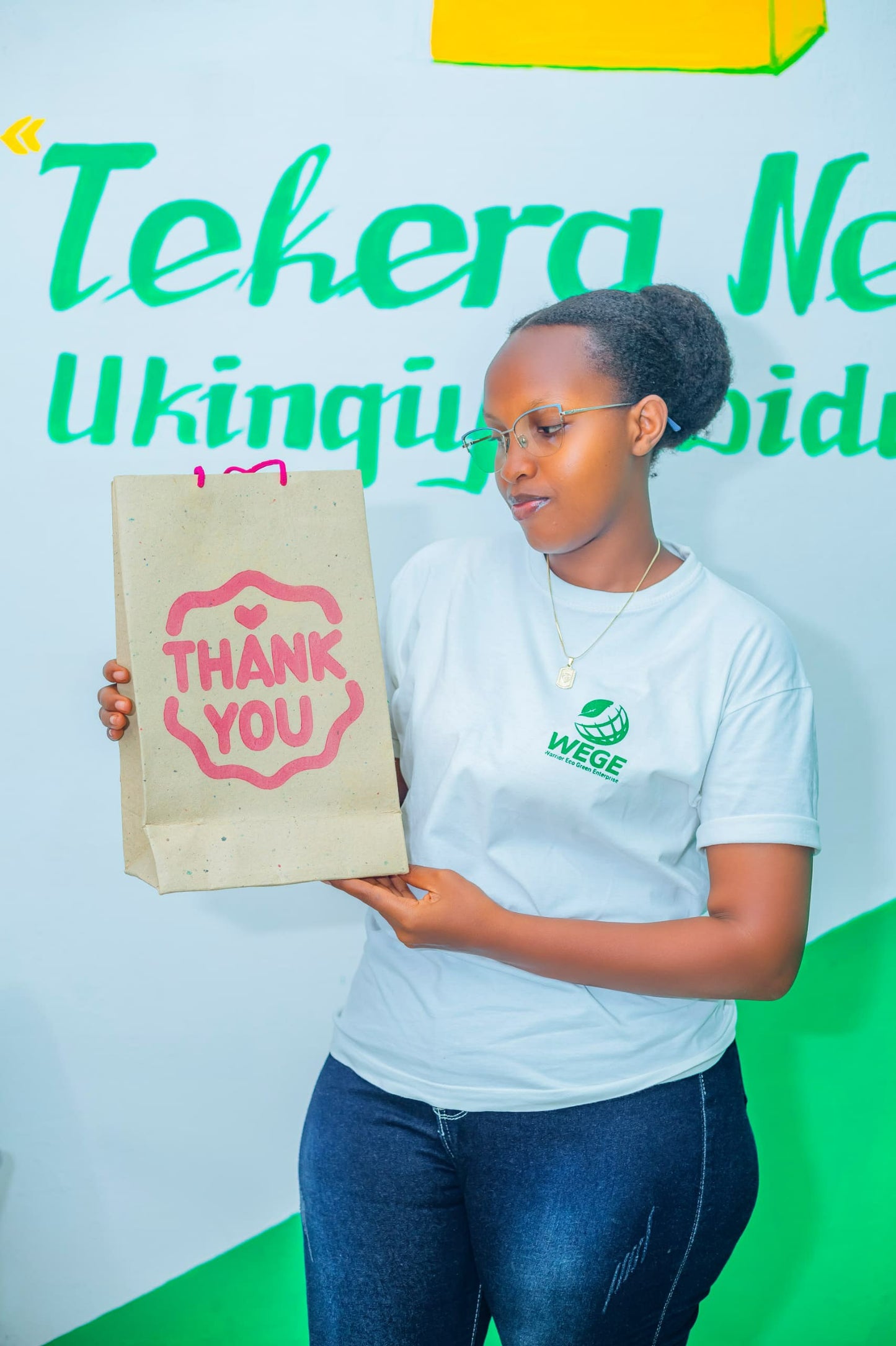 Sacs cadeaux Thank you