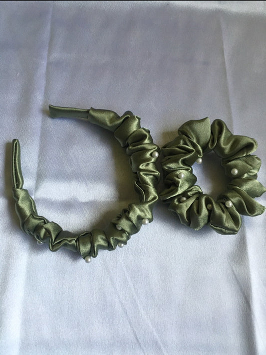 Pack Serre-tête et chouchou