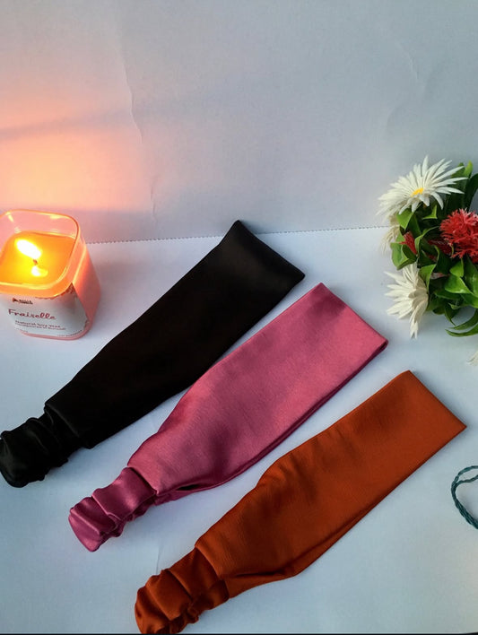 Bandeau en satin - Élégance et douceur pour tes cheveux