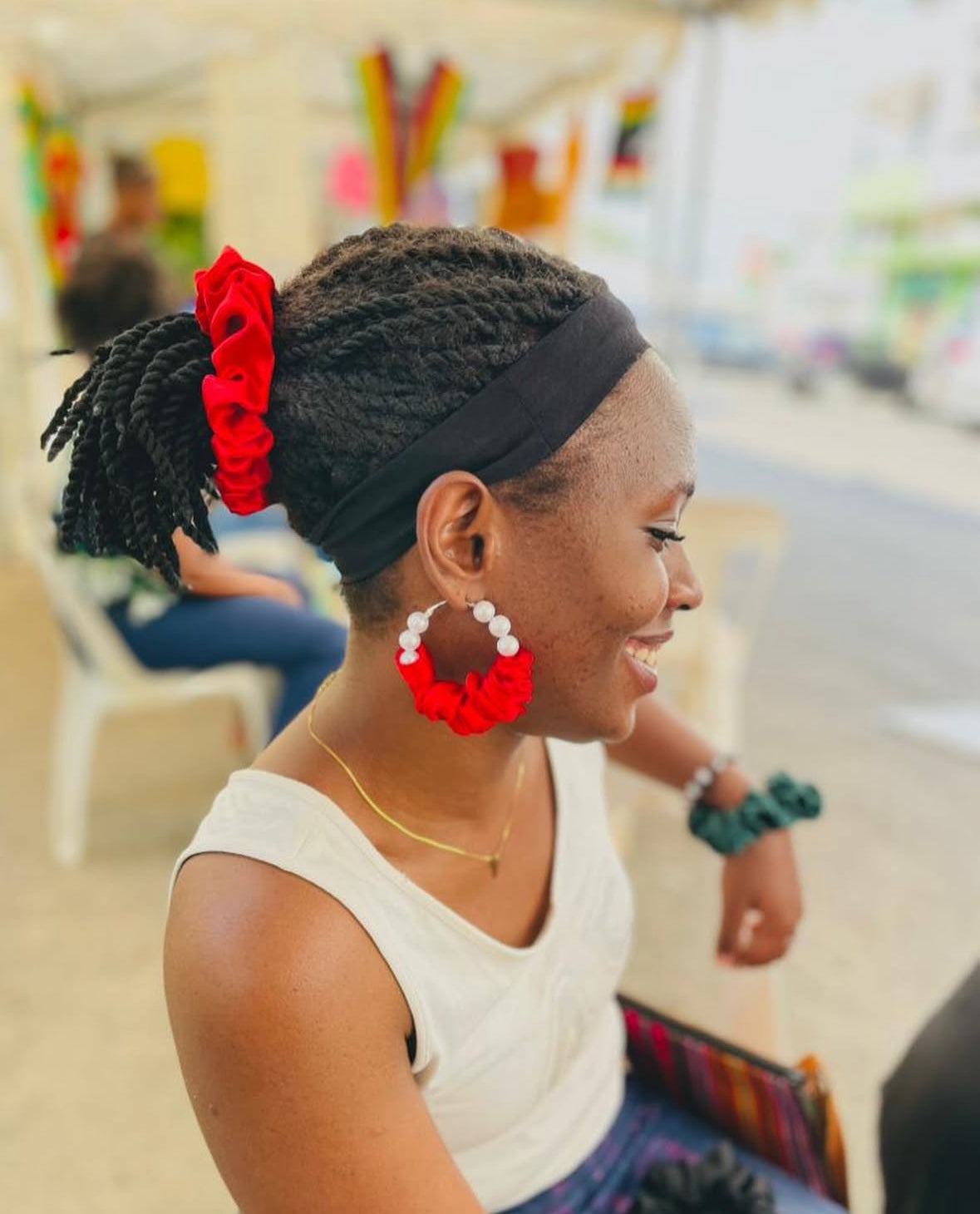 Chouchou pour cheveux – Confort et style au quotidien