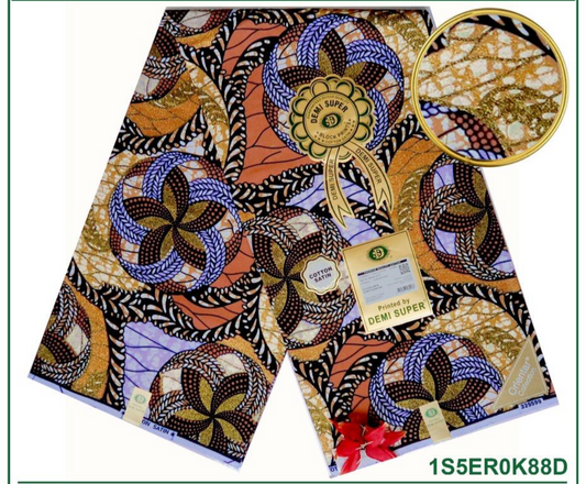 Pagne africain demi super