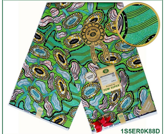 Pagne africain demi super