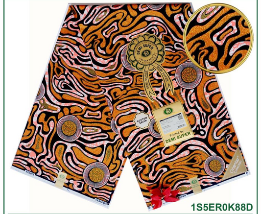 Pagne africain demi super