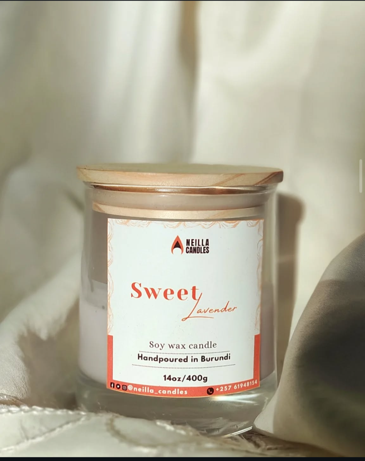 Sweet Lavender Bougie parfumée