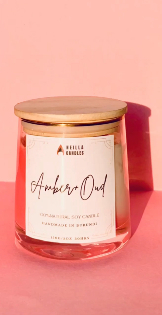 Amber Oud Bougie parfumée