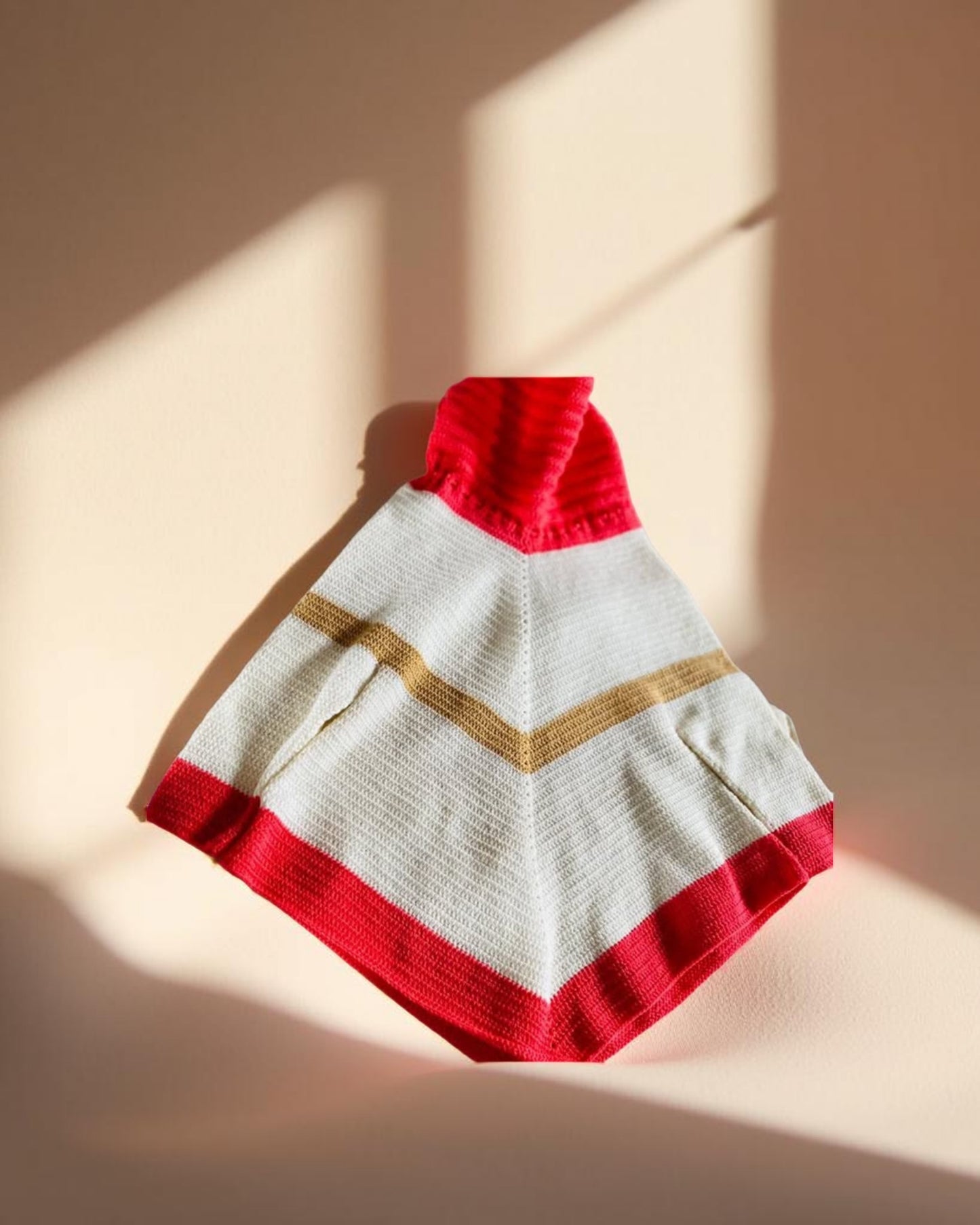 Poncho à capuche pour enfant