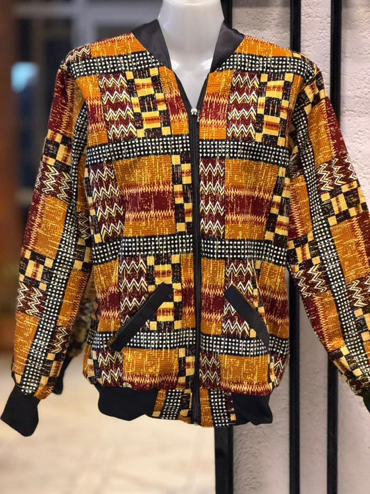 Veste Bomber Imprimée – Style, Couleur