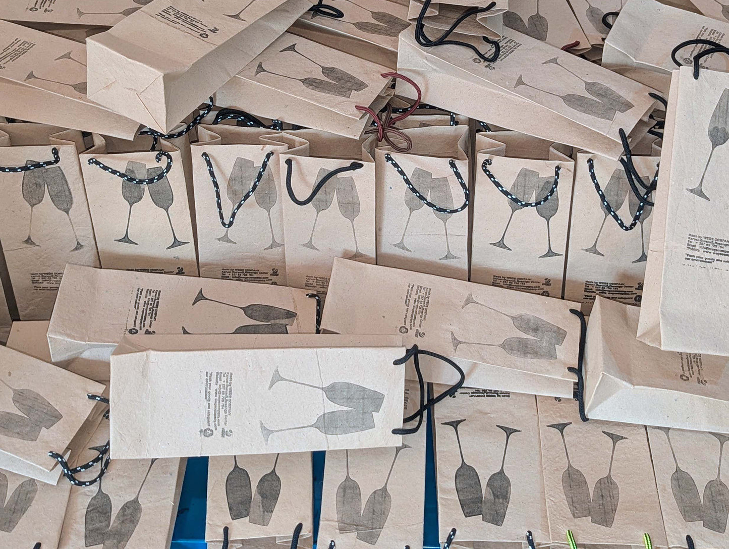 Sacs cadeaux pour bouteille écoresponsable